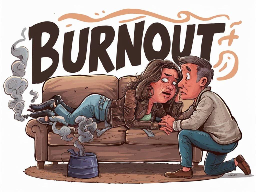 Young women and burnout