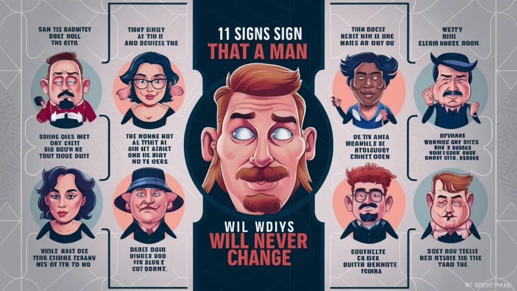 11 Signs He'll Never Change