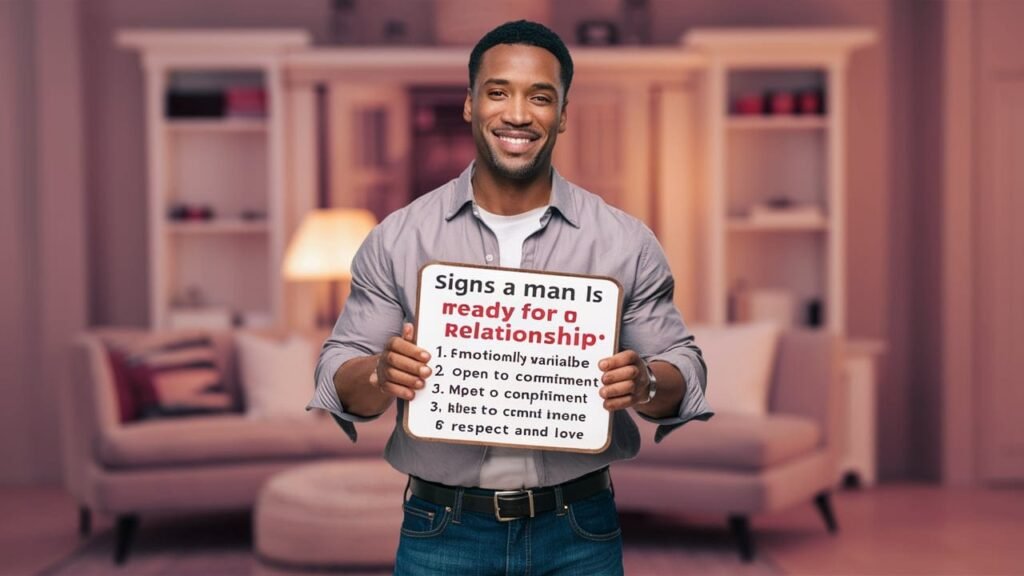 14 Signs a Man Is Ready for a Relationship