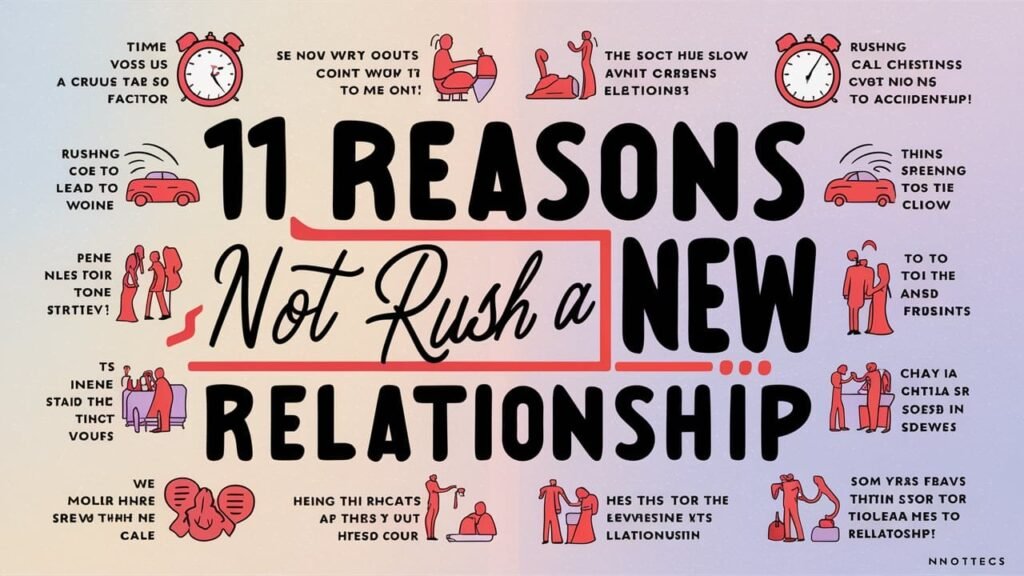 11 Reasons Not to Rush a New Relationship