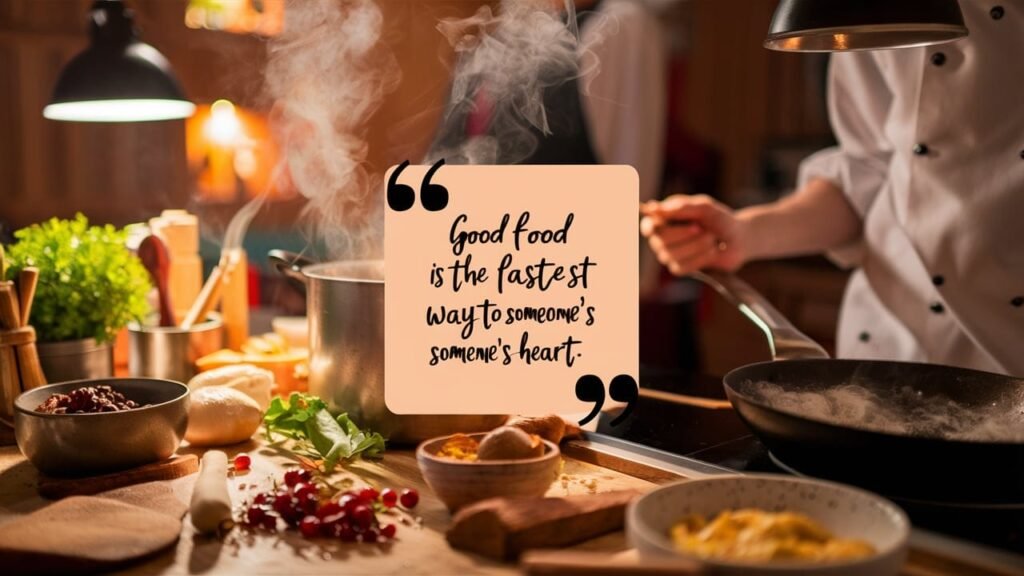 Research: 'Good food is The Fastest Way to Someone's Heart'