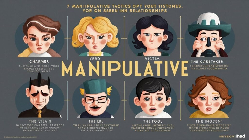 7 Manipulative Tactics that You Recognize from Your Relationships