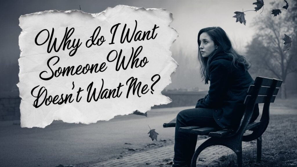 Why Do I Want Someone Who Doesn't Want Me? 7 Reasons Why This Happens