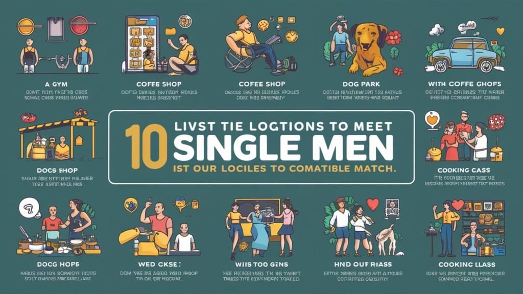 Meet Men? 10 Places to Meet Single Men