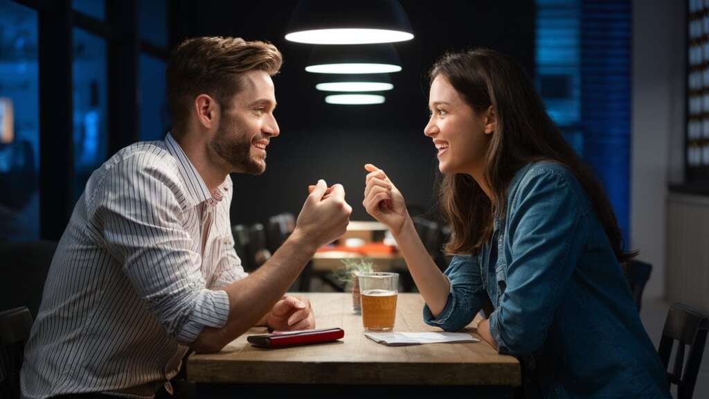 Keep The Conversation Going on A Date, WhatsApp or Tinder with This Technique