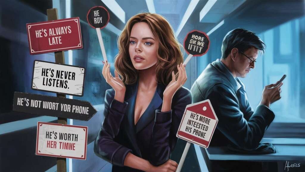 8 Signs He's Not Worth It