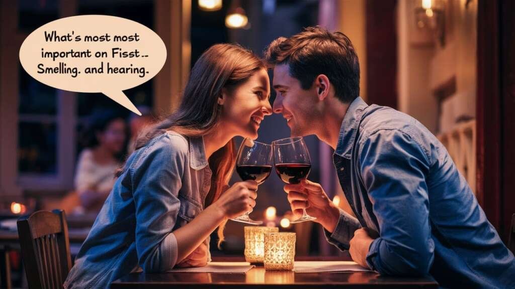 Seeing, Smelling, Hearing: What's Most Important on a First Date?