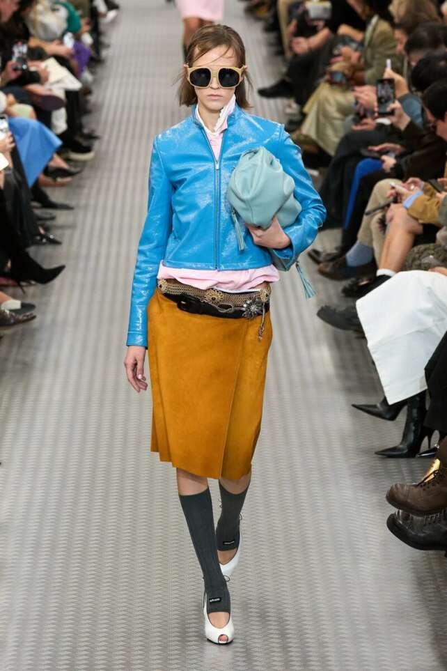 Bally Spring 2025 Collection – Mountain Silhouettes and Alpine Bells