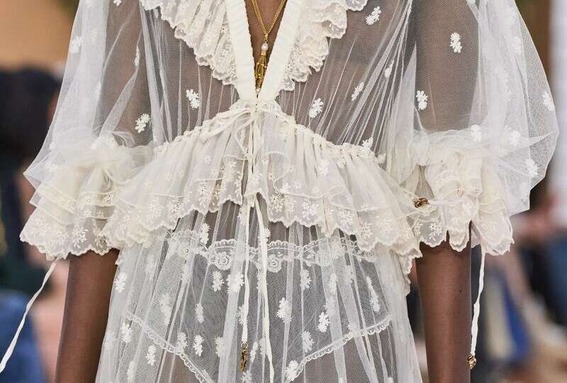 Chloé Spring 2025 Collection: Shells, Lace and Jelly Sandals