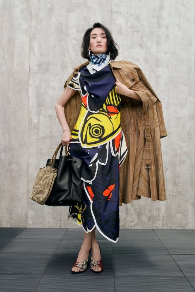 Sportmax Spring Summer 2025 Collection – Airy Layers of Organza, 2D Silhouettes and Rock Crystal Drops